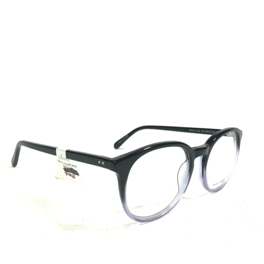 Beverly Hills Polo Club BHPC 94 COL 90 Eyeglasses Frames Black Purple 50-18-140